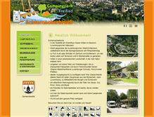 Tablet Screenshot of camping-echternacherbrueck.de